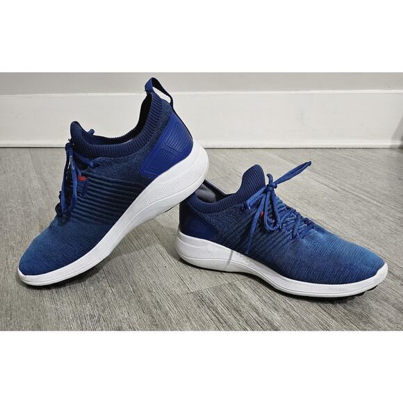 FootJoy Flex XP Golf Shoes Men’s Size 10.5 Blue Spikeless Waterproof Athletic Sn main image 13